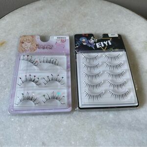 Whispy Whimsical Butterfly Lashes False Eyelash Set Brand New M08 and A07 Anime